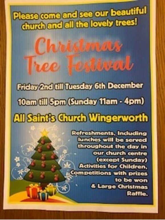 Christmas Tree Festival Wingerworth Parish Council