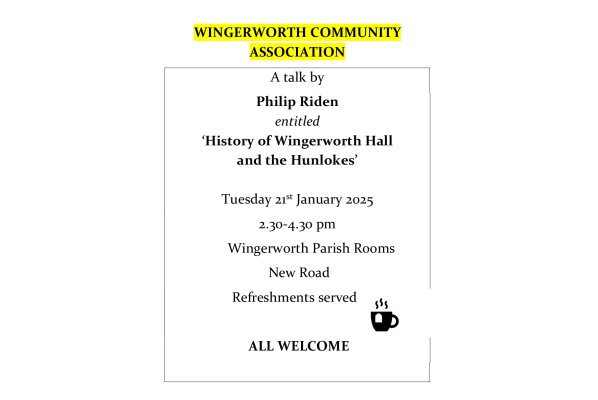 History of Wingerworth Hall and the Hunlokes